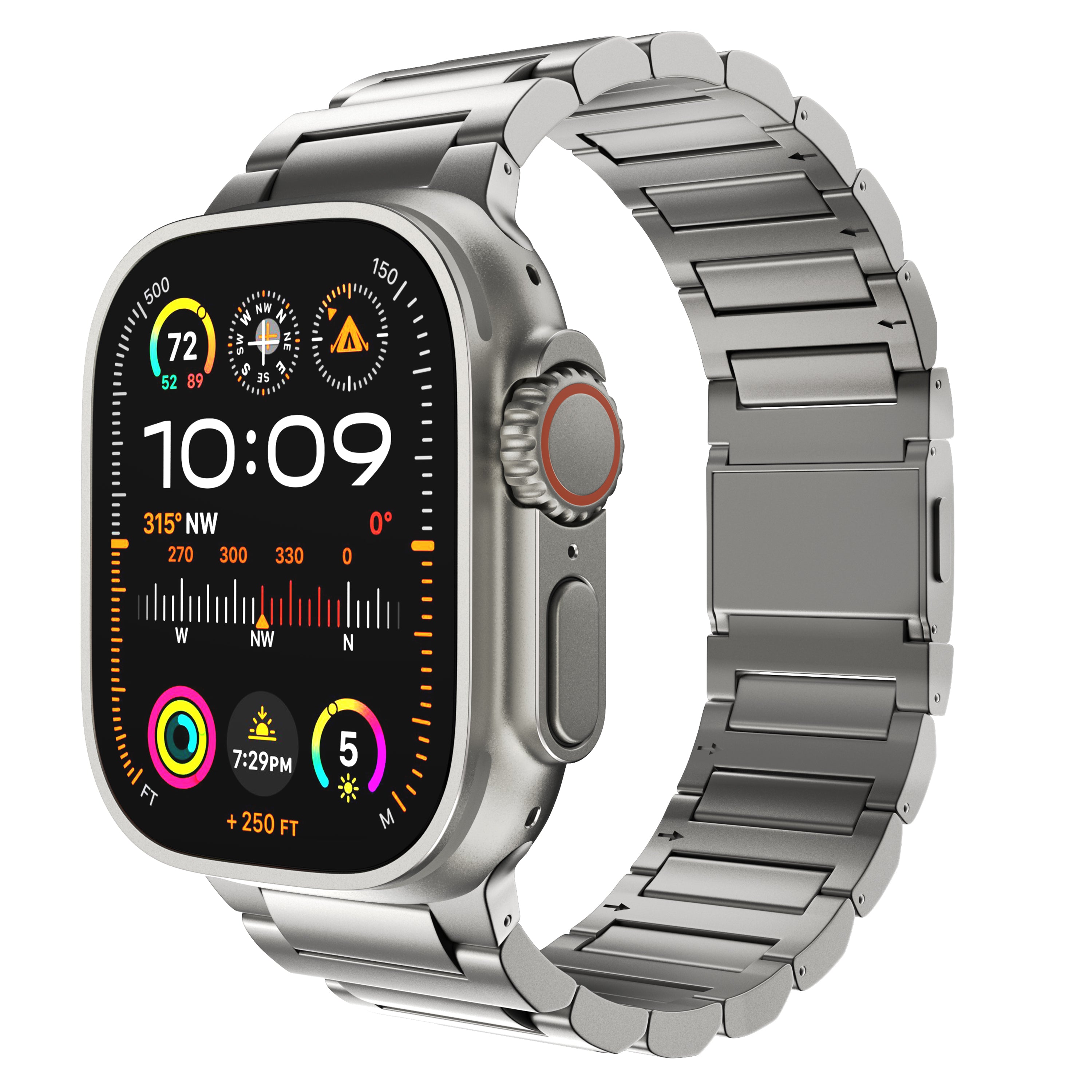 Grade 4 Titanium Magnetic Band for Apple Watch Ultra