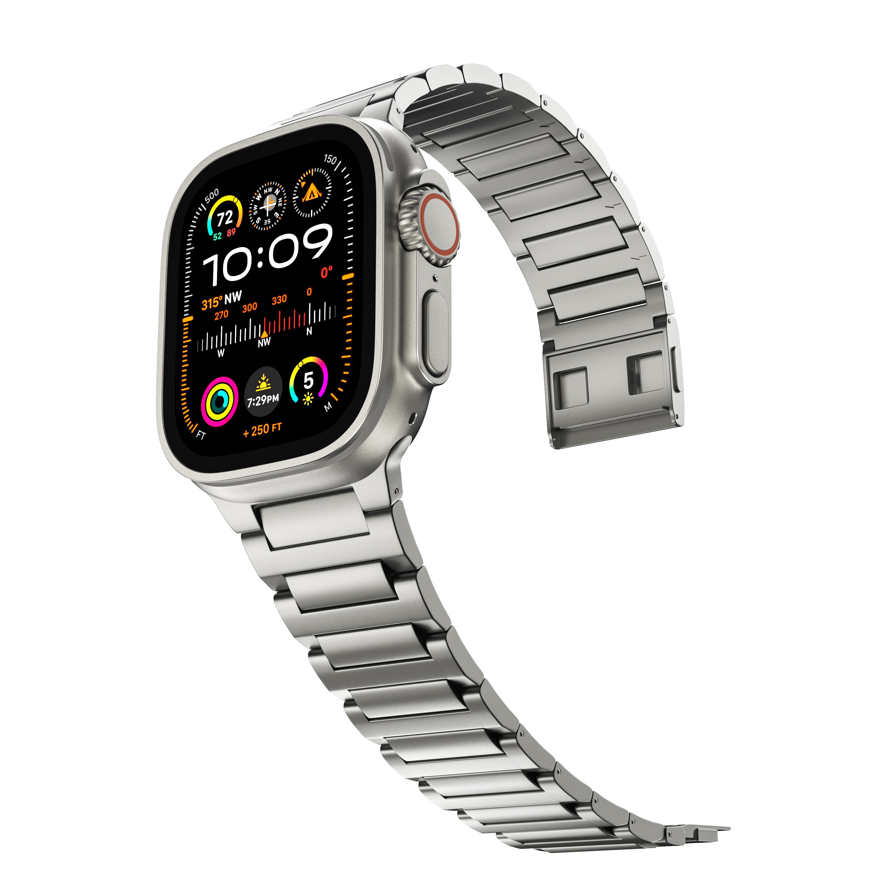 Grade 4 Titanium Magnetic Band for Apple Watch Ultra