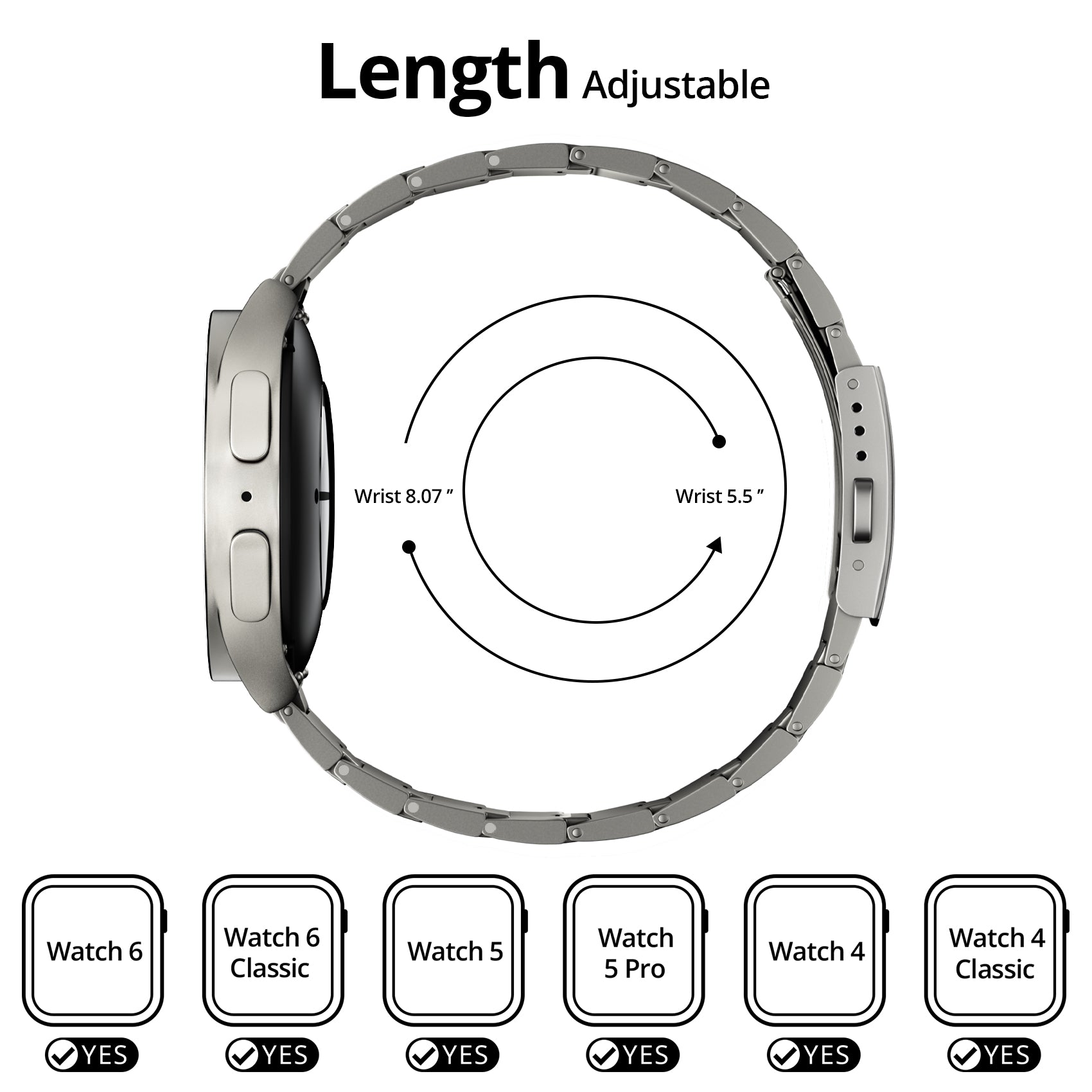Samsung Galaxy Watch 6 band blue TECH-PROTECT ICONBAND LINE (40 / 42 44 45  46 MM) AllForMobile
