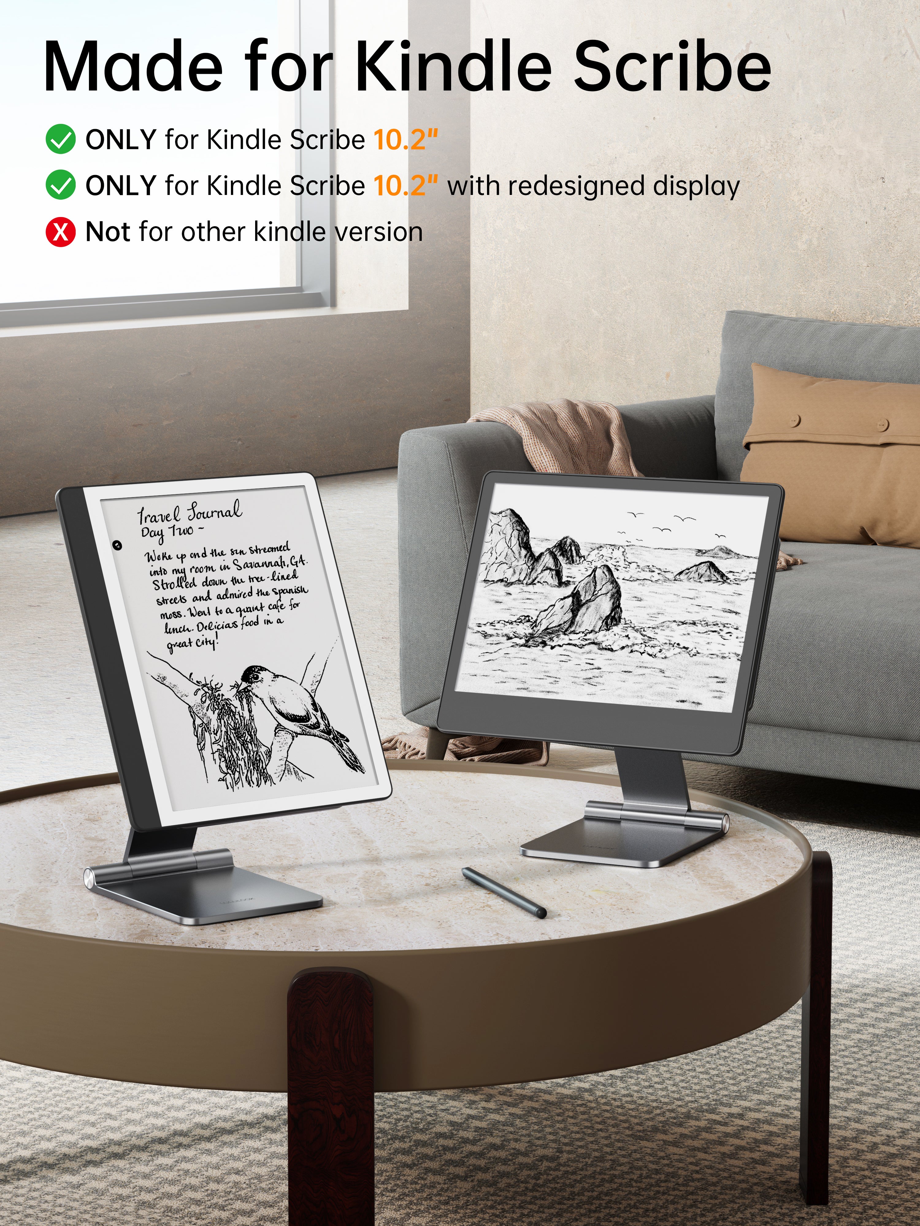 Magnetic Stand for Kindle Scribe