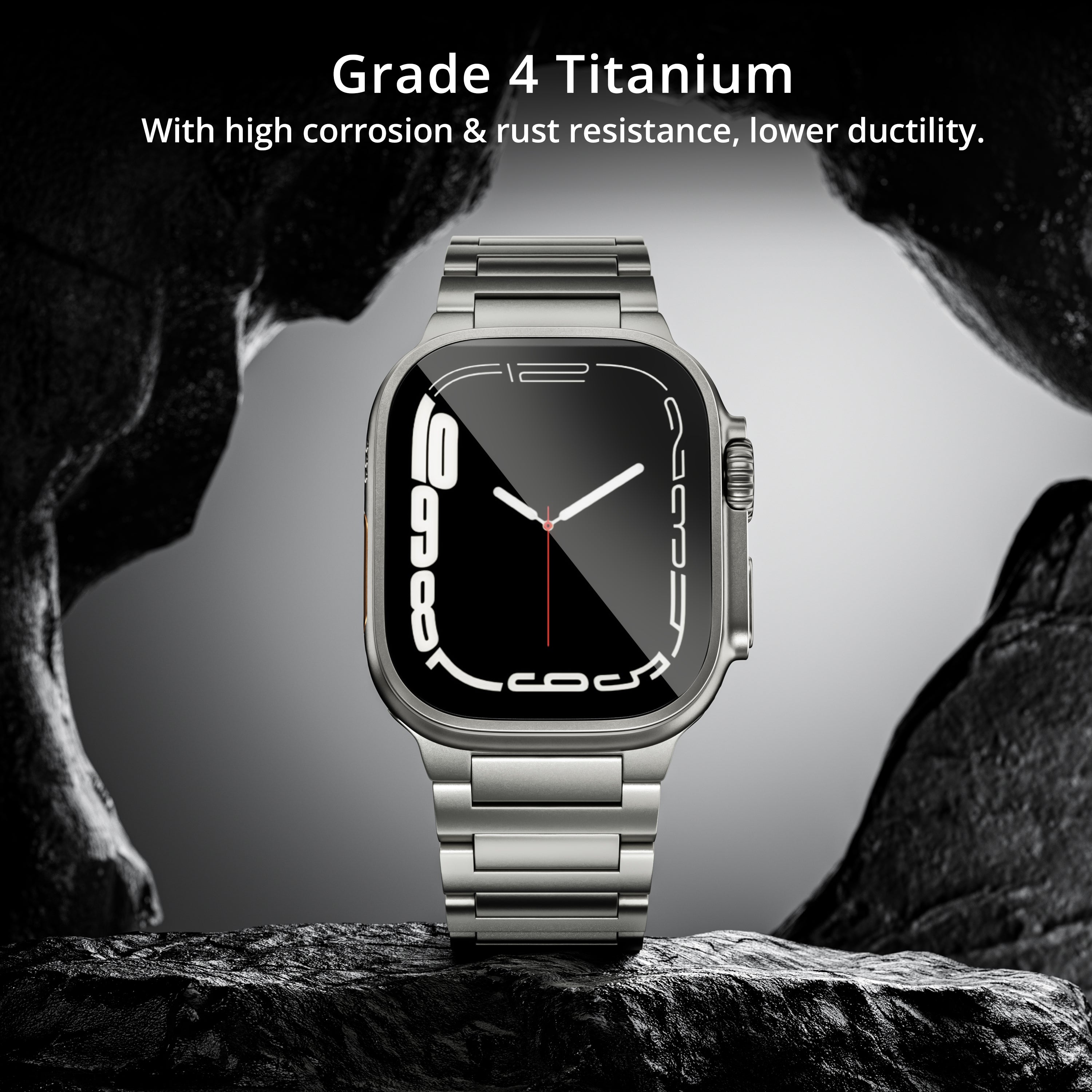 Grade 4 Titanium Magnetic Band for Apple Watch Ultra