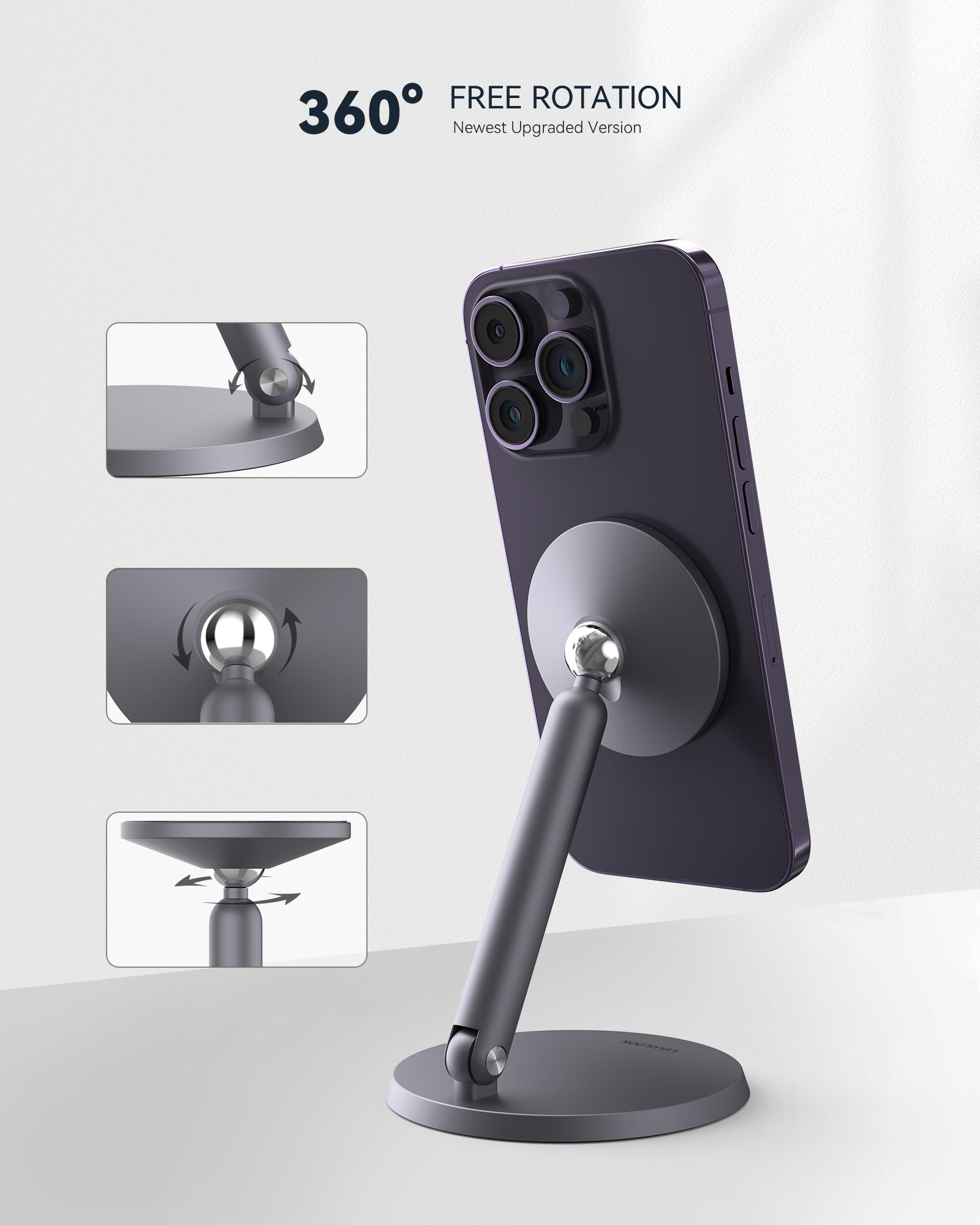 Lululook Magnetic Stand for iPhone 15 Pro Max, 14, 13 and iPhone 12 Pro,  Mini - Lululook Official