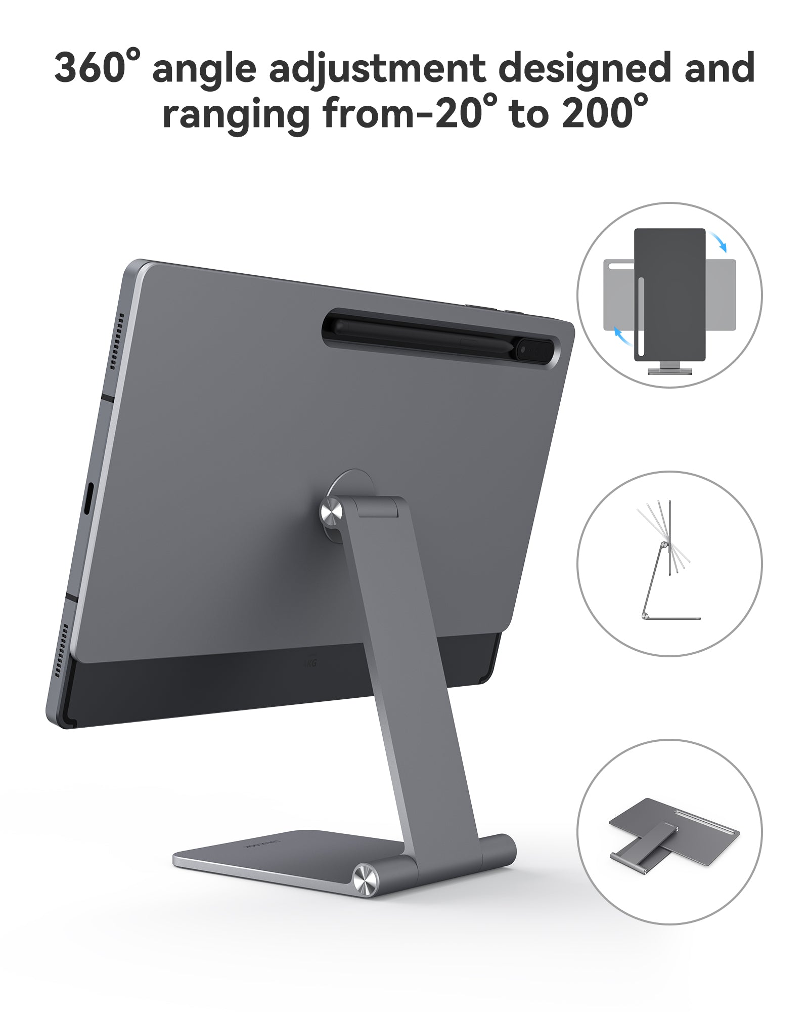 Lululook Magnetic Stand for Samsung Galaxy Tab S9/S8 Ultra, Lululook Official