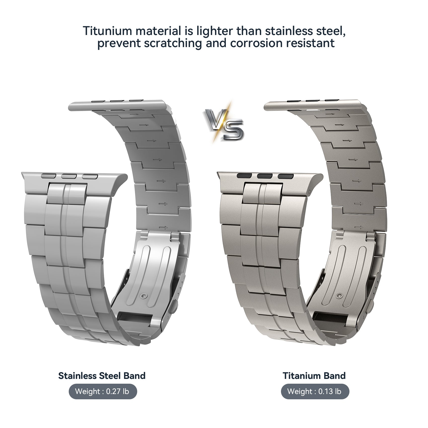 Titanium Metal Case Fluororubber Strap For Apple Watch Ultra 49MM Watch Band