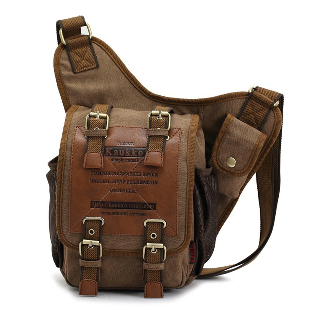 Retro Canvas Travel Shoulder Bags Messenger Bag - Lululook Official